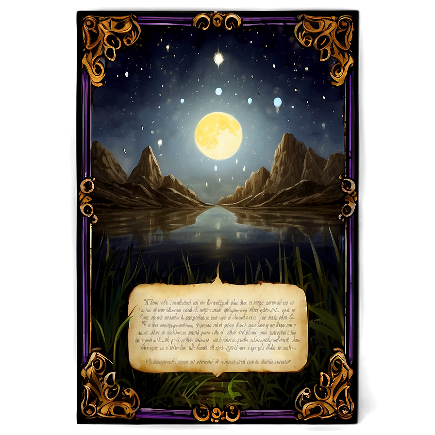 Tarot Card Borders Png Wye PNG Image