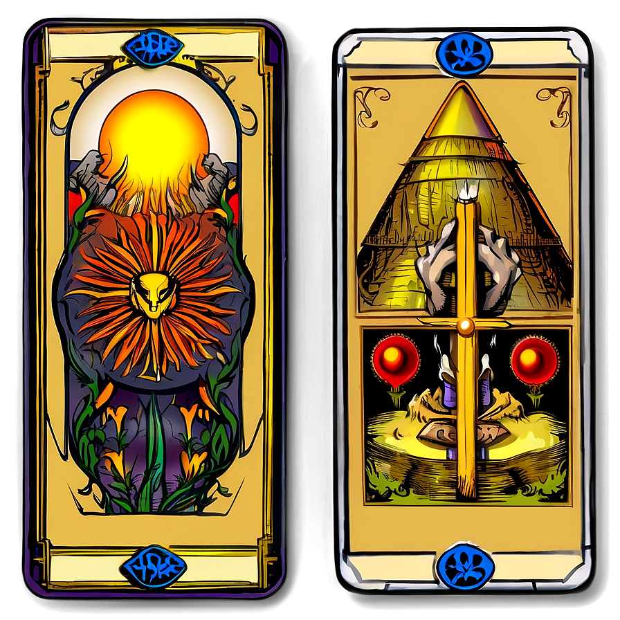 Tarot Card Elements Png Ssy24 PNG Image