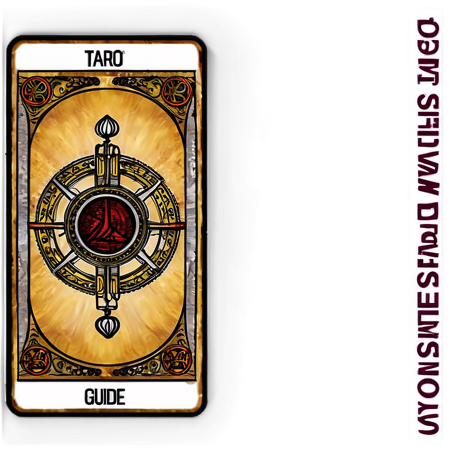 Tarot Card Guide Png Crt PNG Image