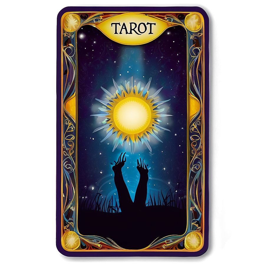 Tarot Card Template For Creatives Png Ybe84 PNG Image