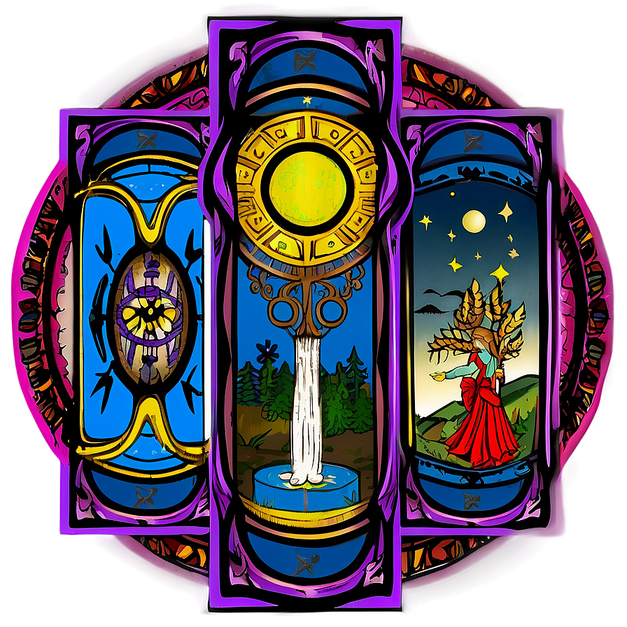 Tarot Tapestry Png Foe PNG Image