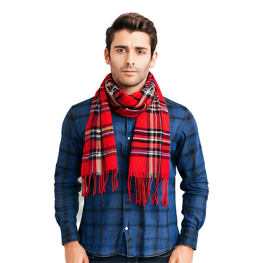 Tartan Scarf Png 05252024 PNG Image