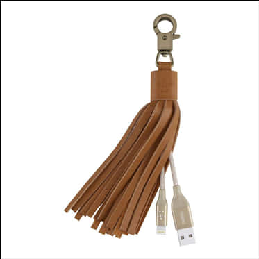 Tassel Style U S B Charging Cable PNG Image