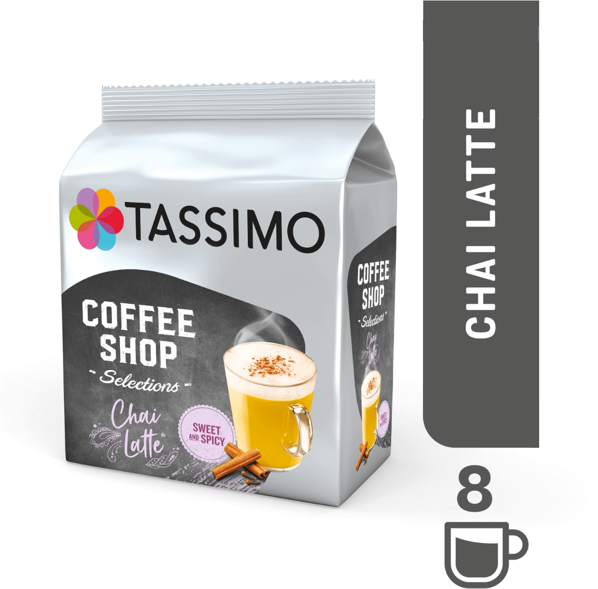 Tassimo Chai Latte Package PNG Image