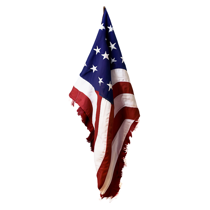 Tattered American Flag Png Ojp PNG Image