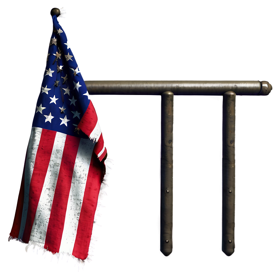 Tattered Flag Png 06282024 PNG Image