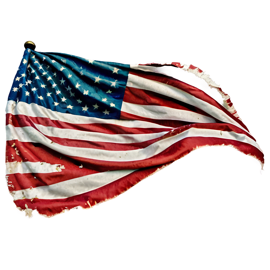 Tattered Flag Png Qrf40 PNG Image