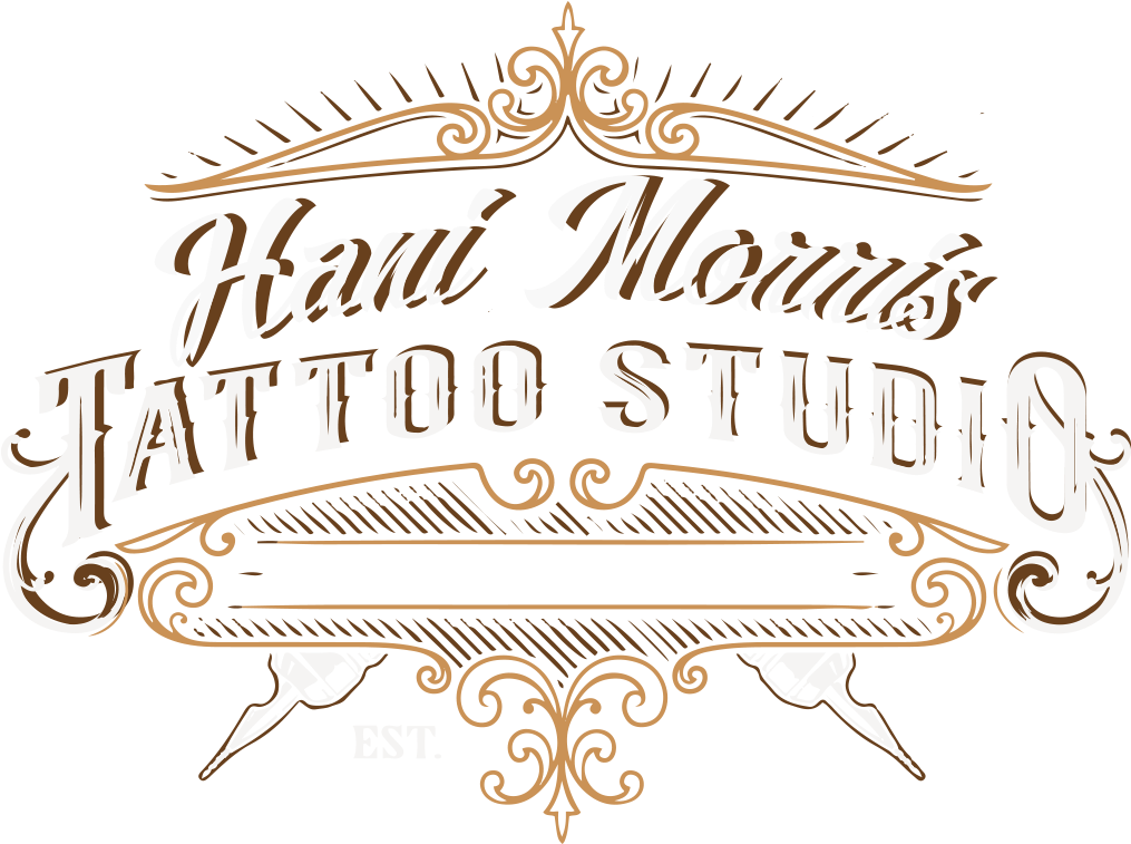 Tattoo Studio Vintage Logo Design PNG Image