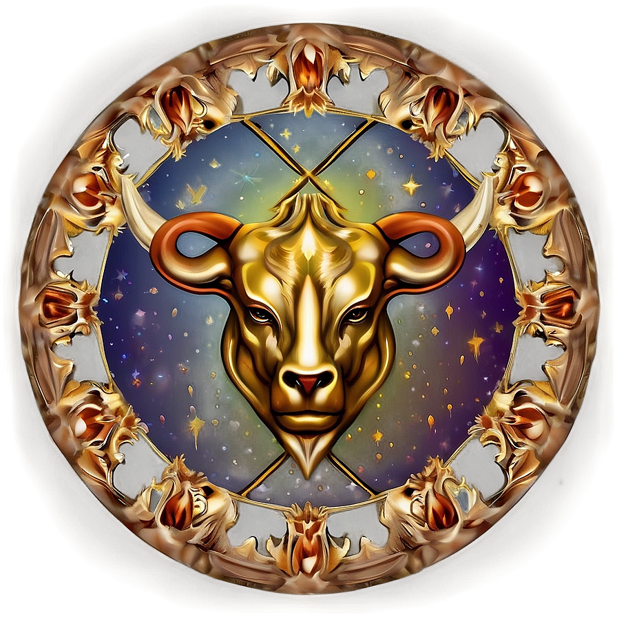 Taurus Celestial Pattern Png 06112024 PNG Image