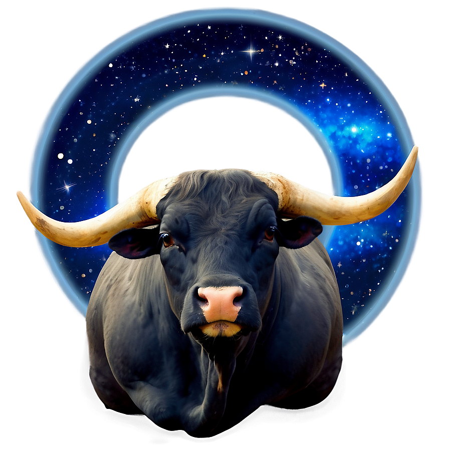 Taurus In Celestial Harmony Png 06112024 PNG Image