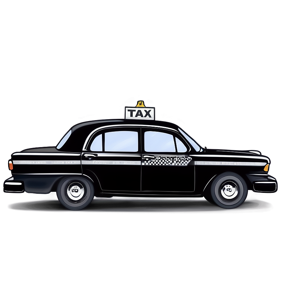 Taxi Cab Drawing Png Kkq95 PNG Image