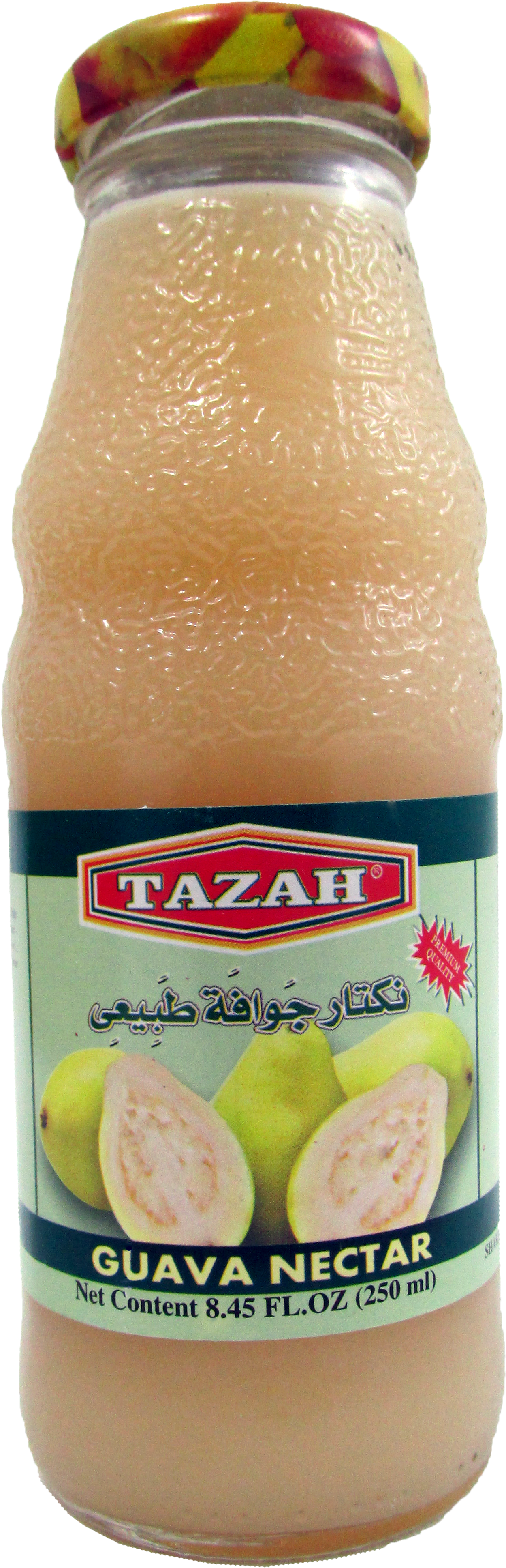 Tazah Guava Nectar Bottle PNG Image