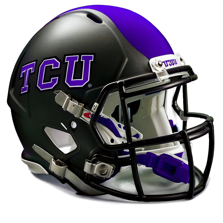 Tcu Football Helmet Png Tje PNG Image