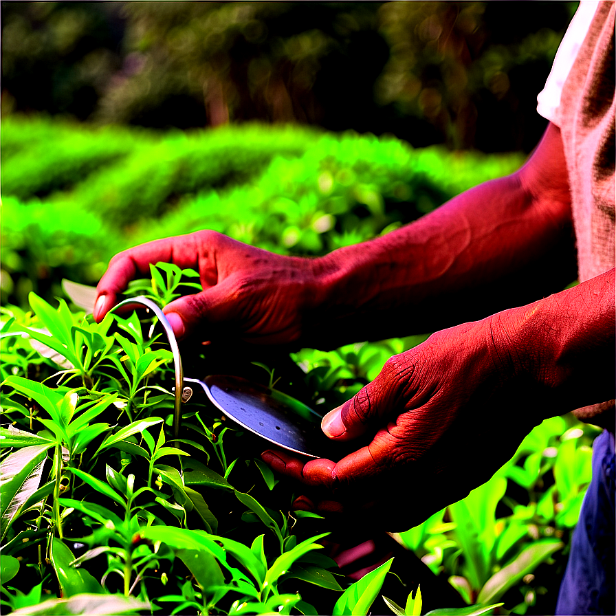 Tea Harvesting Hands Png Gvv PNG Image