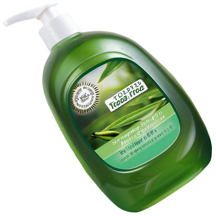 Tea Tree Shampoo Bottle Png Jnr81 PNG Image