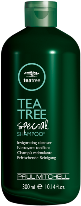 Tea Tree Special Shampoo Bottle PNG Image