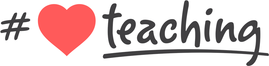 Teaching Heart Hashtag Logo PNG Image