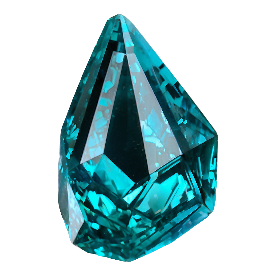 Teal Crystal Gemstone Png 06232024 PNG Image