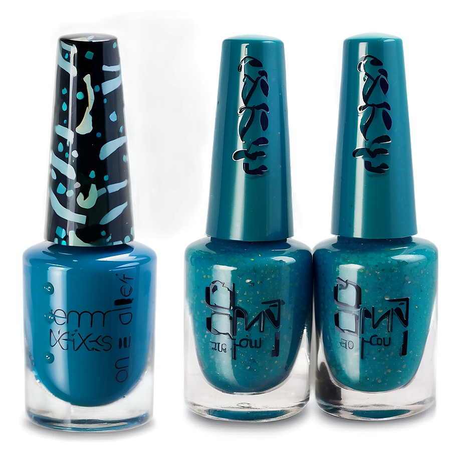 Teal Nail Polish Png 76 PNG Image