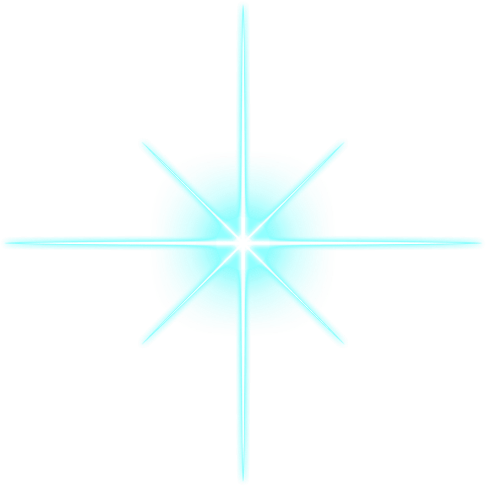 Teal Starburst Graphic PNG Image