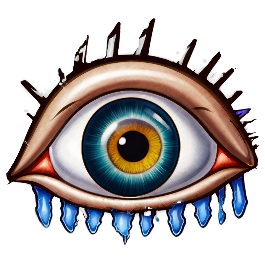 Teary Anime Eyes Png Acc54 PNG Image