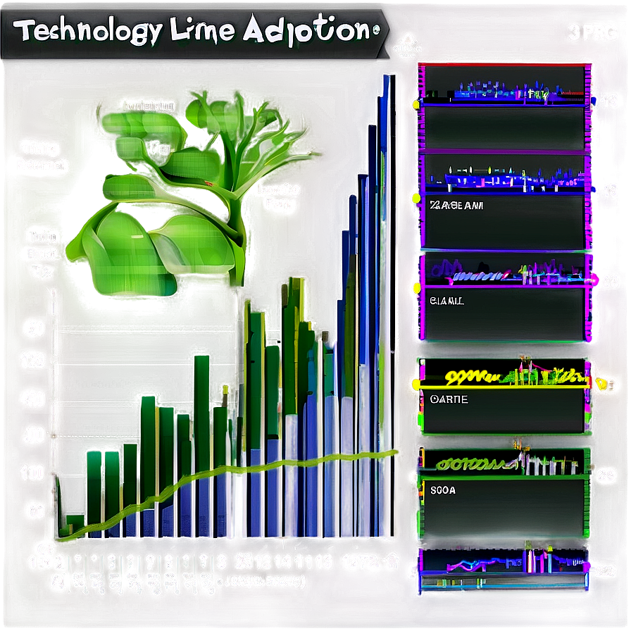 Technology Adoption Line Chart Png 68 PNG Image