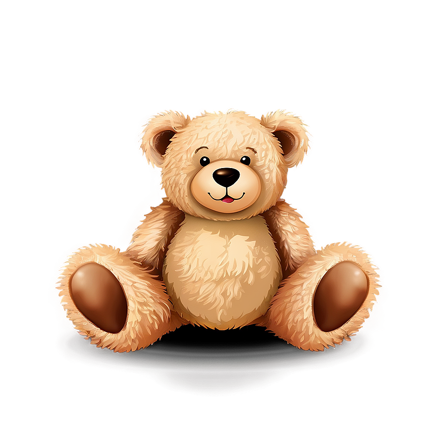 Teddy Bear Clipart C PNG Image