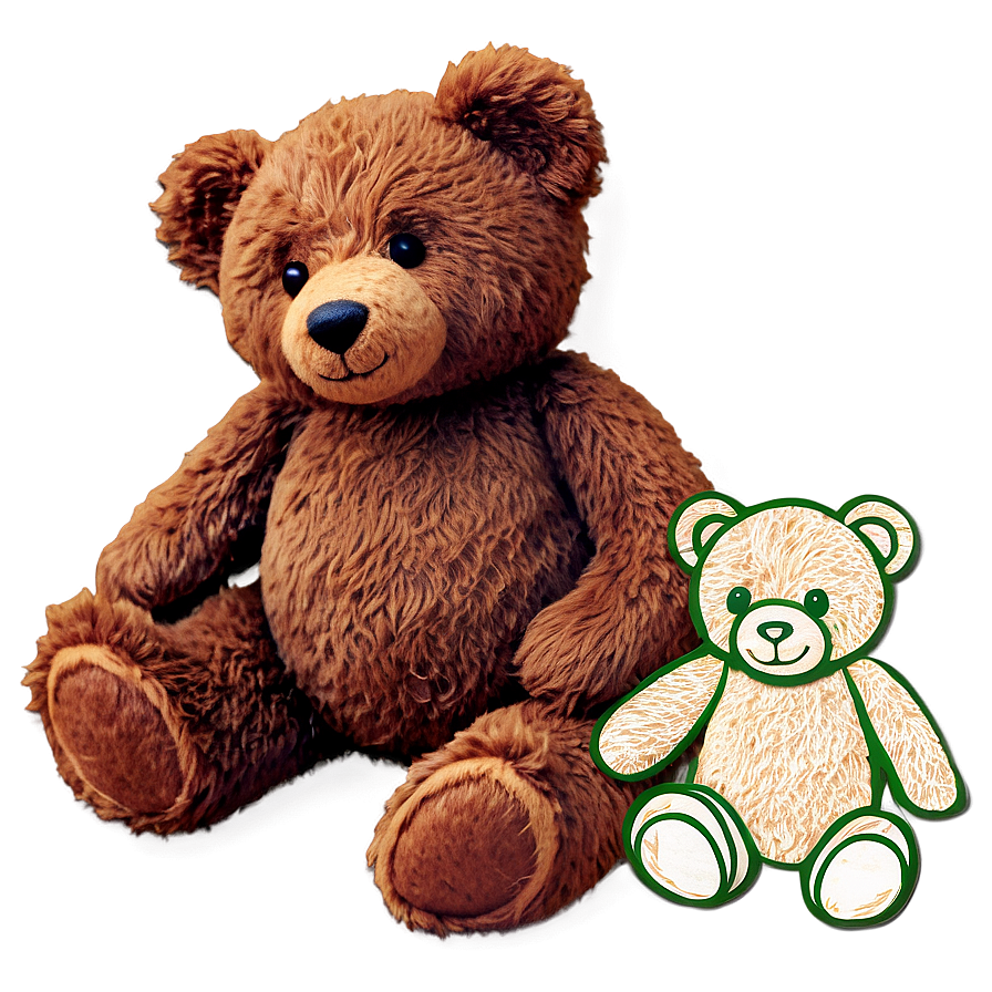 Teddy Bear Clipart Free Png 06282024 PNG Image