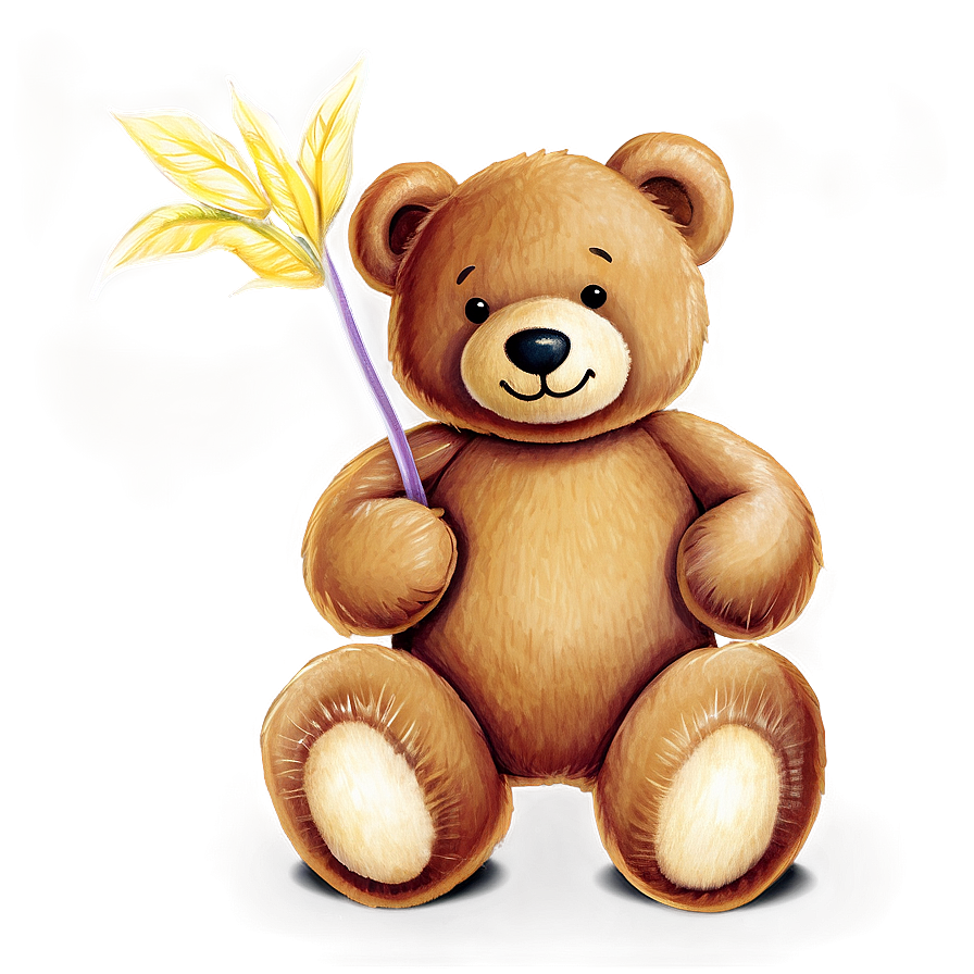 Teddy Bear Drawing Png 38 PNG Image