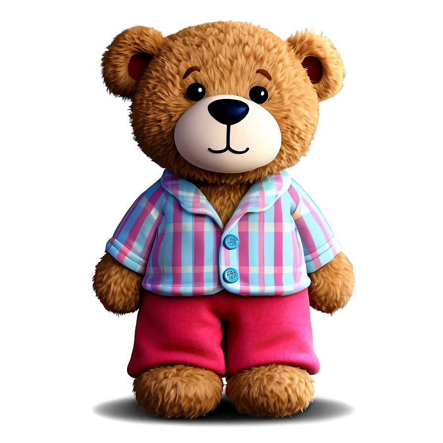 Teddy Bear In Pajamas Clipart Png 43 PNG Image