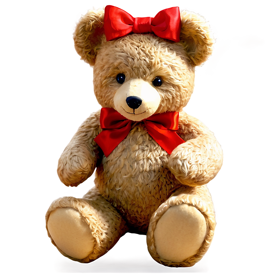 Teddy Bear With Bow Png 61 PNG Image