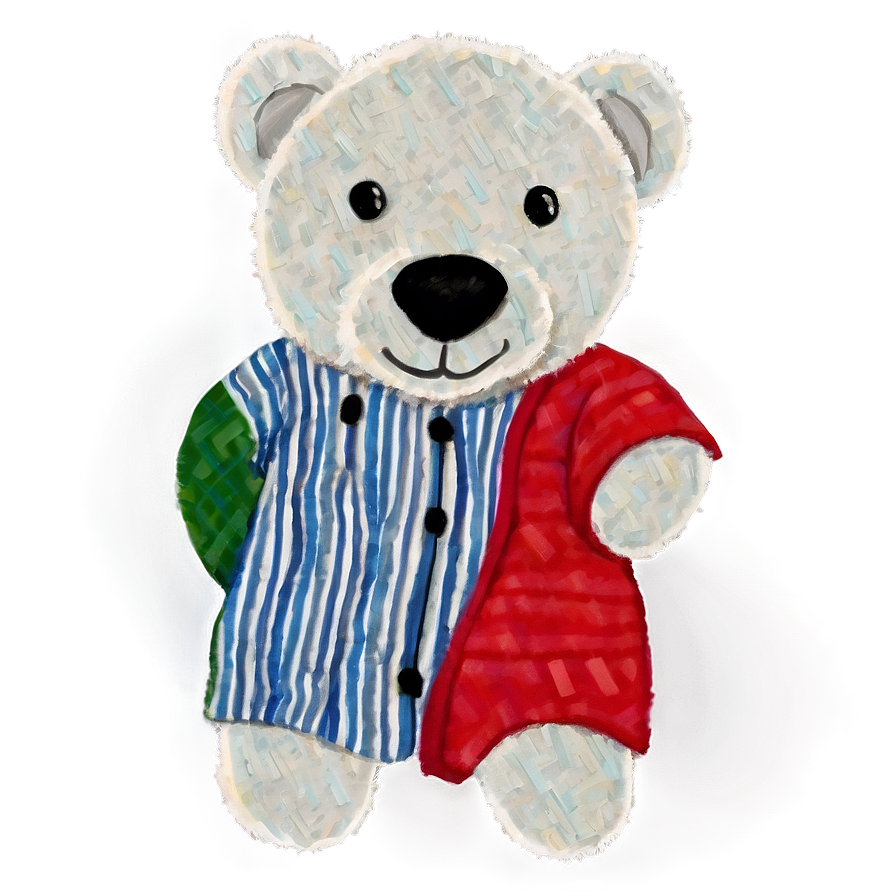 Teddy Bear With Clothes Png Rdc PNG Image