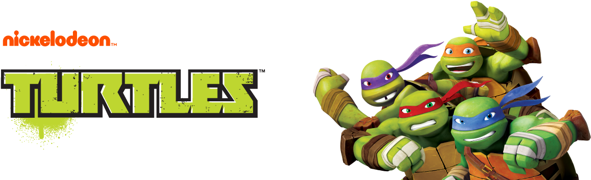 Teenage Mutant Ninja Turtles Animated Characters PNG Image