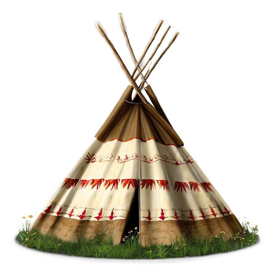 Teepee In Nature Background Png 74 PNG Image