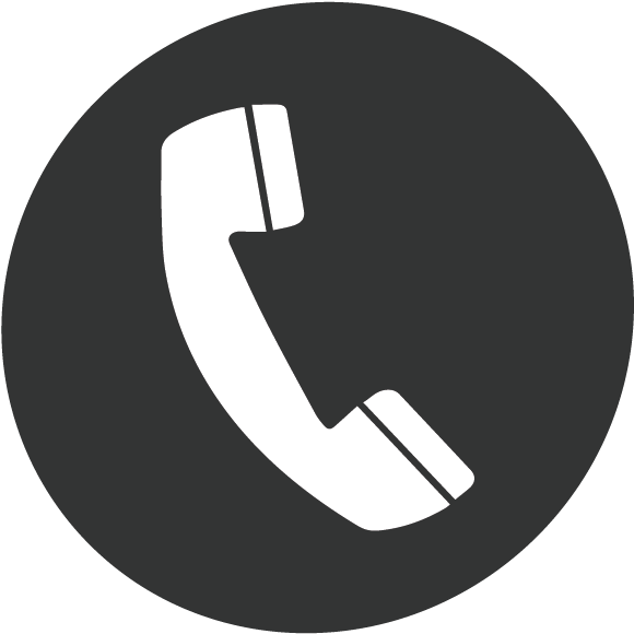 Telephone Icon Black Background PNG Image