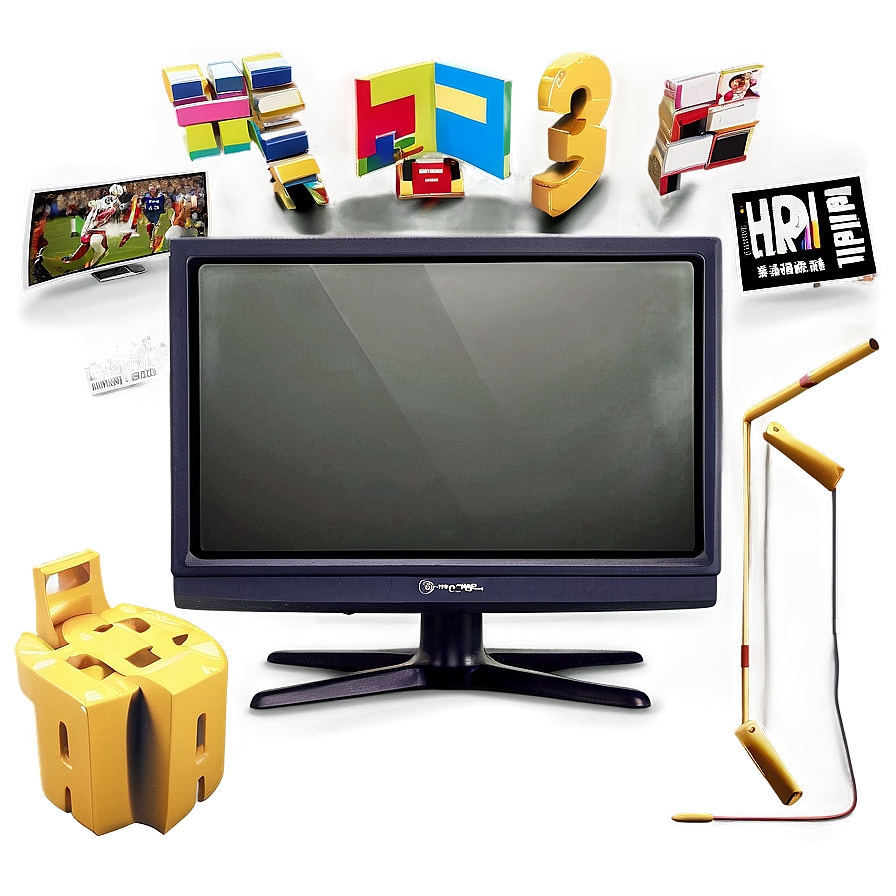 Television With Hdmi Png 30 PNG Image