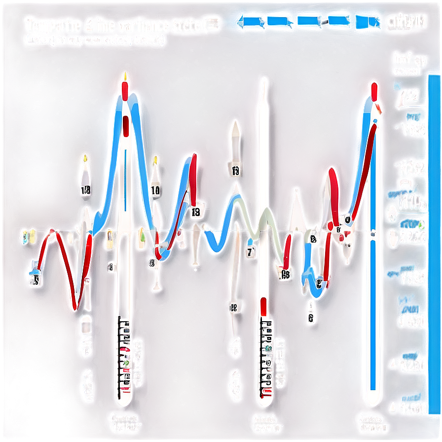 Temperature Variance Line Chart Png Clt PNG Image