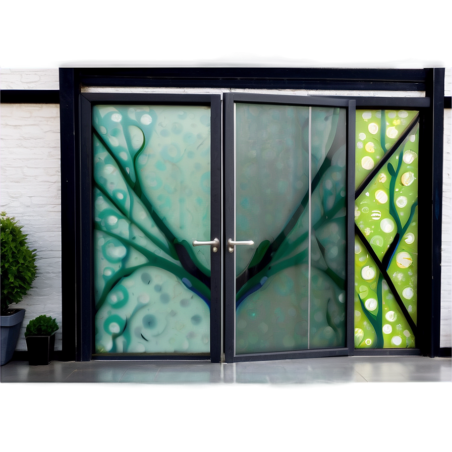 Tempered Glass Door Png Rtw PNG Image