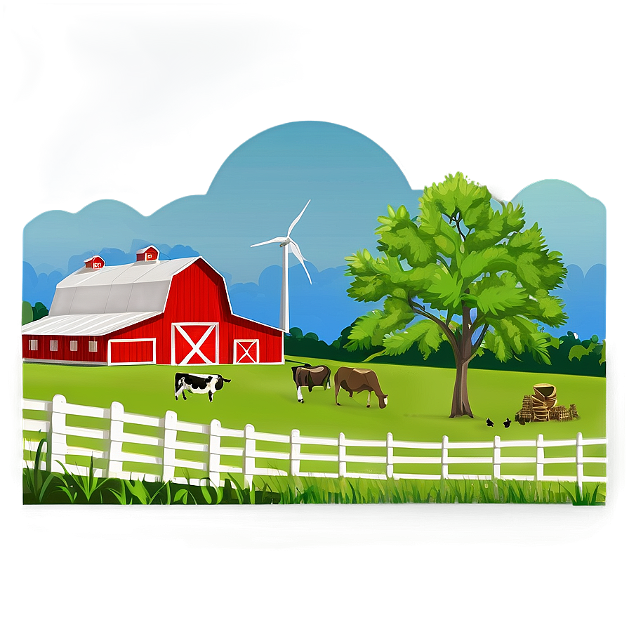 Tennessee Farm Landscape Png 06122024 PNG Image