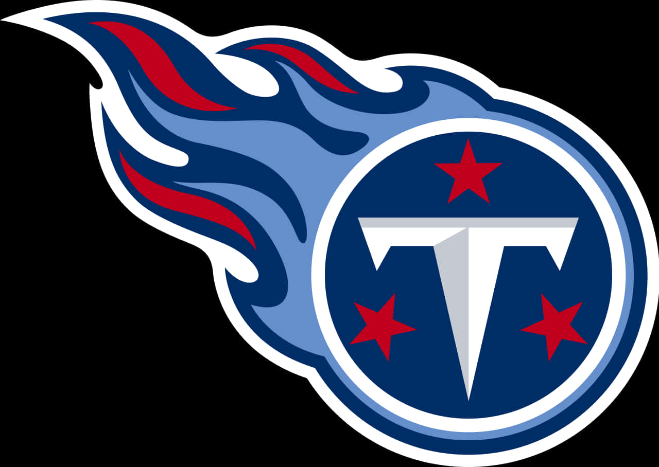 Tennessee Titans Logo Flame Design PNG Image