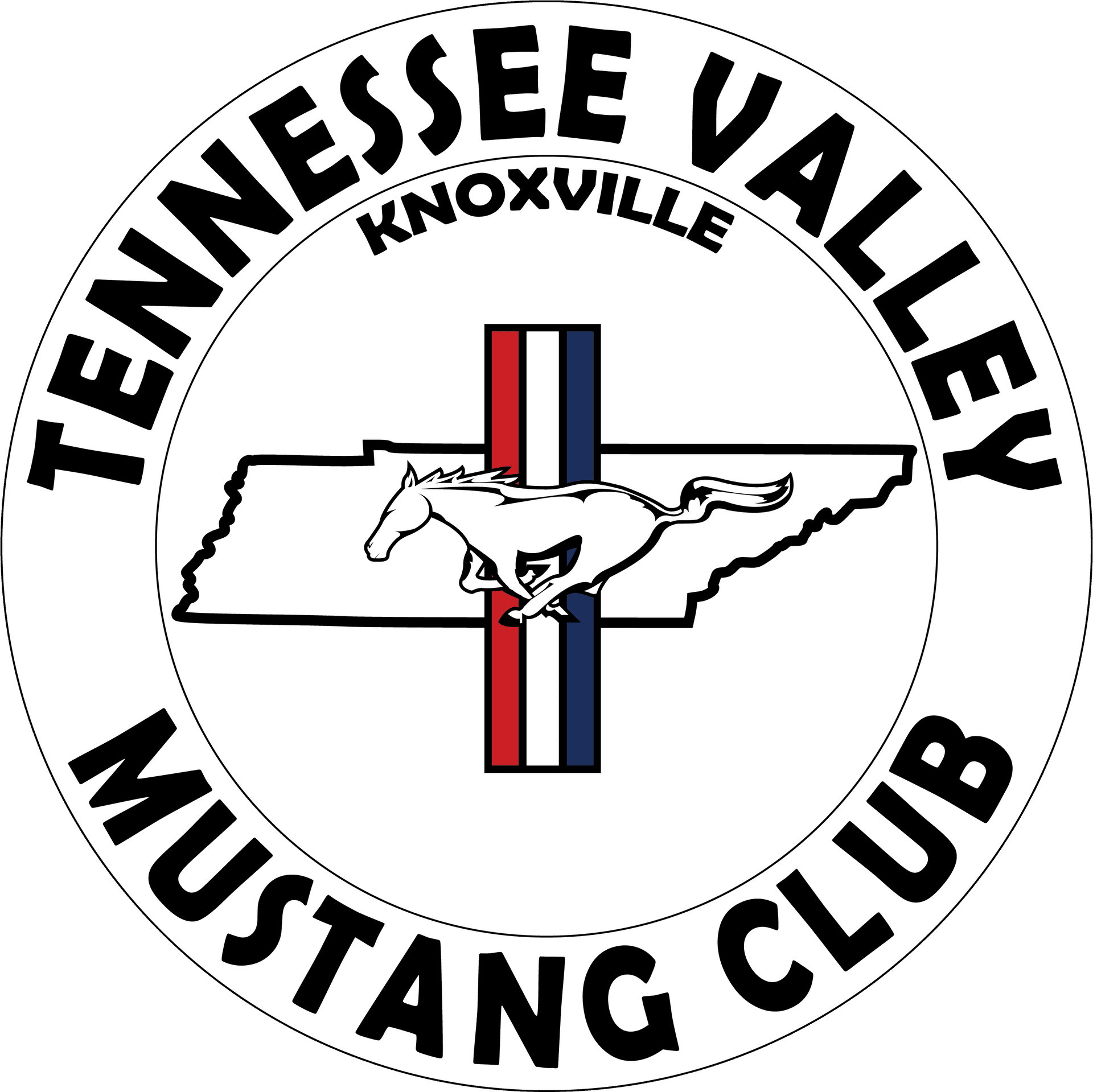 Tennessee Valley Mustang Club Logo PNG Image