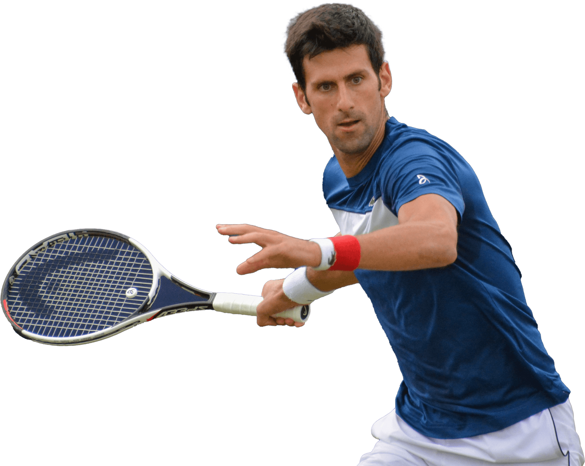 Tennis Player Ready Position PNG Image