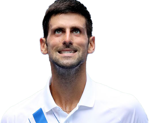 Tennis Pro Smiling Upwards PNG Image