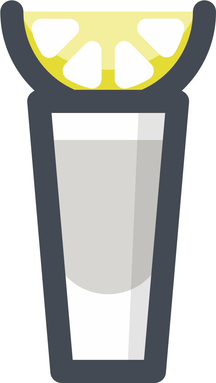 Tequila Shot Glass Icon PNG Image