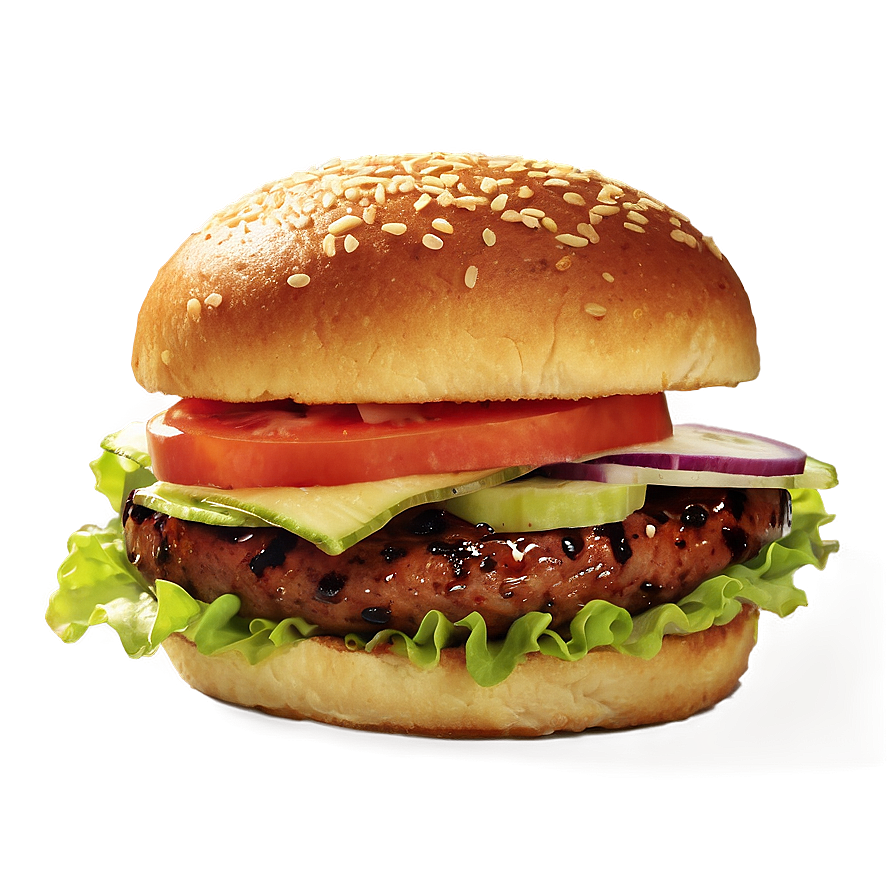 Teriyaki Burger Png 71 PNG Image