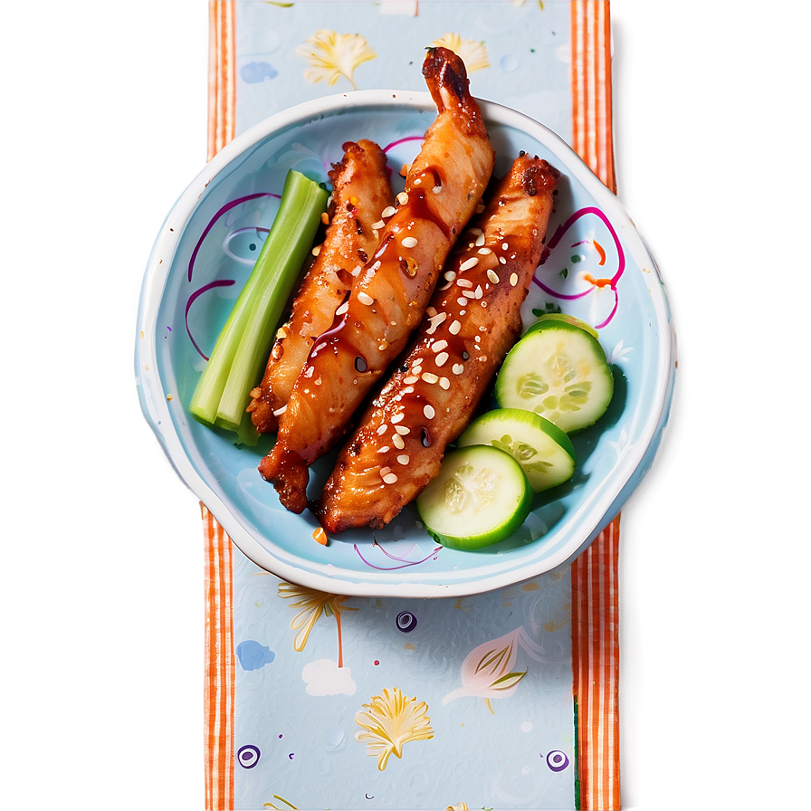 Teriyaki Chicken Tenders Png Lth84 PNG Image