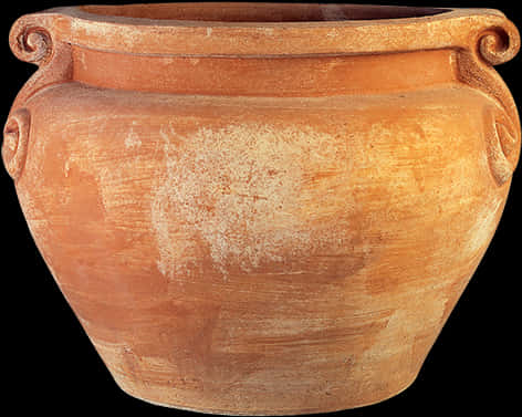 Terracotta Flower Pot PNG Image