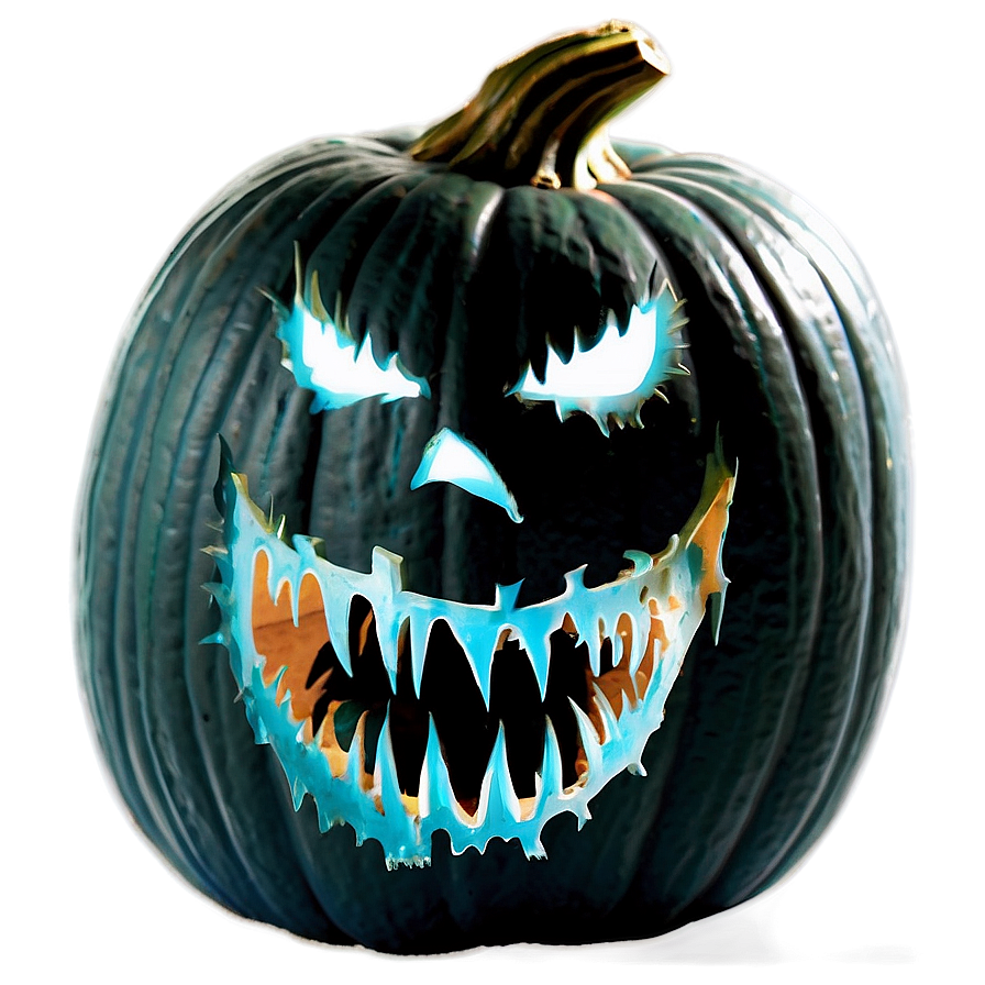 Terrifying Pumpkin Carving Png Ryf PNG Image