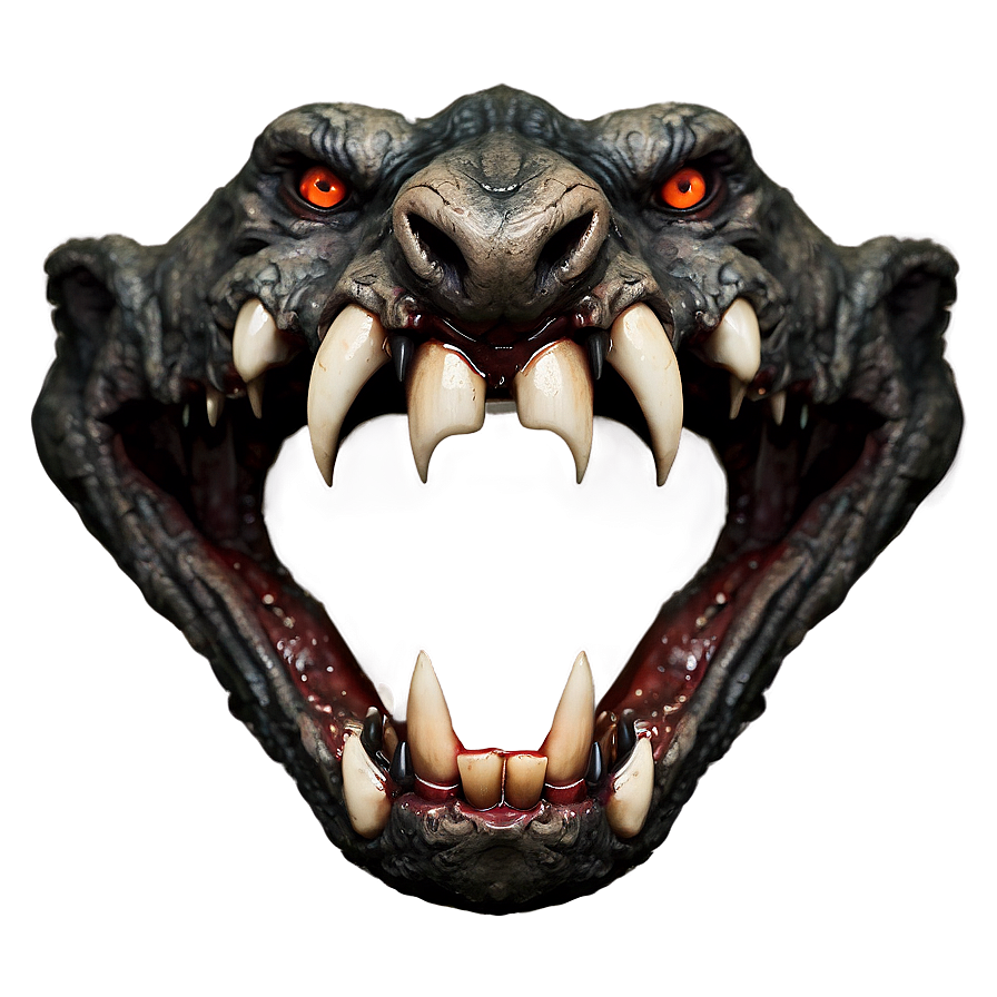 Terrifying Werewolf Fangs Png 28 PNG Image