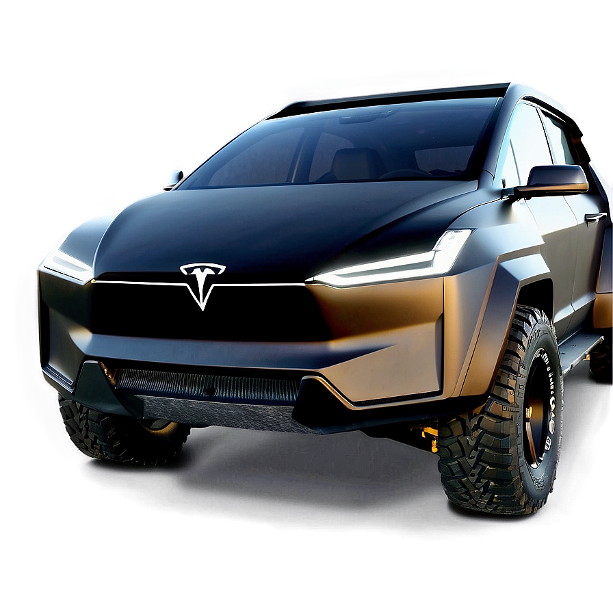 Tesla Cybertruck Front View Png Kgu PNG Image